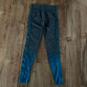 Gymshark Amplify Leggings - Grey/ teal